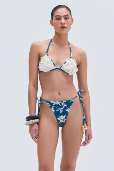 PatBo ARTICHOKE STRING BIKINI BOTTOM | Thumbnail 3