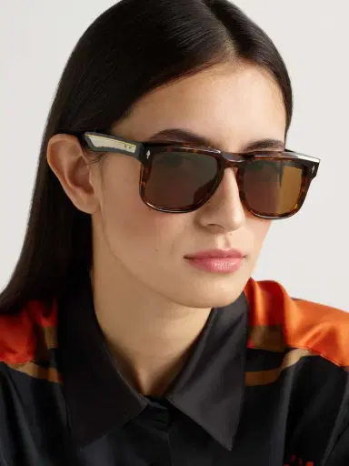 Jacques Marie Mage Wesley D-frame Tortoiseshell Acetate Sunglasses | Thumbnail 2