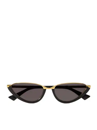Bottega Veneta Eyewear Cat-eye Acetate And Gold-tone Sunglasses | Thumbnail 1