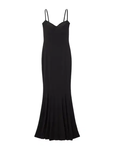 Norma Kamali Stretch-jersey Maxi Dress | Thumbnail 1 Norma Kamali Stretch-jersey Maxi Dress | Thumbnail 1