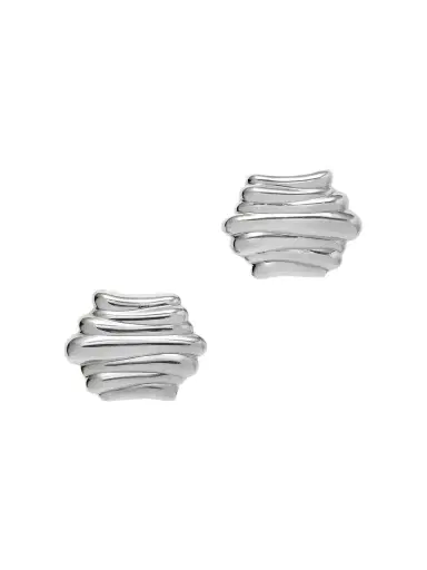 Khaite Crema Silver-plated Earrings | Thumbnail 1