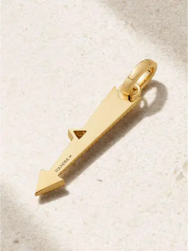 Foundrae Arrow 18-karat Gold Diamond Pendant | Thumbnail 3 Foundrae Arrow 18-karat Gold Diamond Pendant | Thumbnail 3