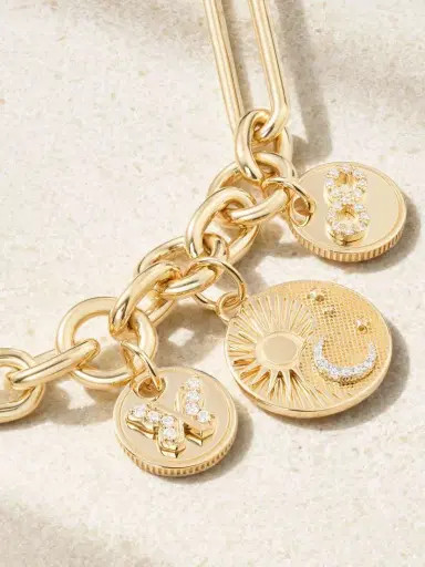 Foundrae Balance, Karma & Reverie 18-karat Gold Diamond Bracelet | Thumbnail 4 Foundrae Balance, Karma & Reverie 18-karat Gold Diamond Bracelet | Thumbnail 4