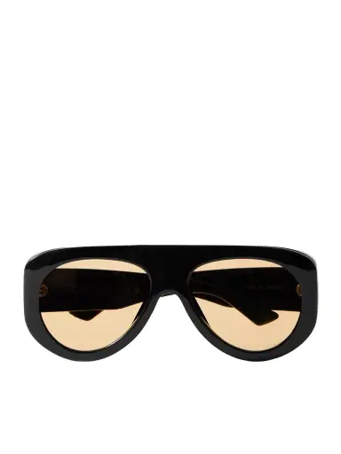 Bottega Veneta Eyewear Osservatorio Oversized Aviator-style Acetate Sunglasses | Thumbnail 1