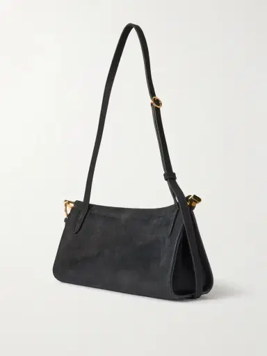Alaïa Click E/w Small Textured-nubuck Shoulder Bag | Thumbnail 3 Alaïa Click E/w Small Textured-nubuck Shoulder Bag | Thumbnail 3