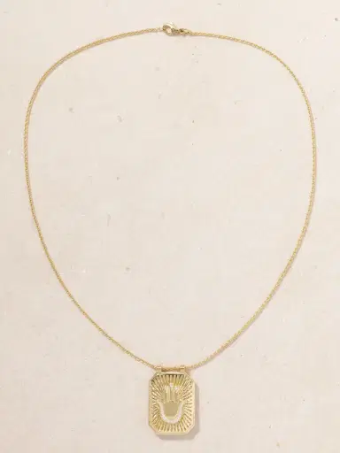Marie Lichtenberg Hand Scapular 18-karat Gold Diamond Necklace | Thumbnail 4 Marie Lichtenberg Hand Scapular 18-karat Gold Diamond Necklace | Thumbnail 4