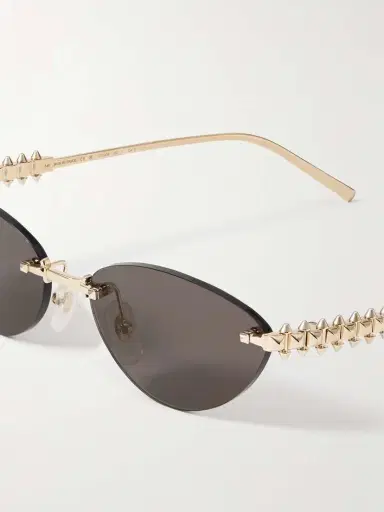 Cartier Eyewear Clash De Cartier Rimless Cat-eye Gold-tone Sunglasses | Thumbnail 4 Cartier Eyewear Clash De Cartier Rimless Cat-eye Gold-tone Sunglasses | Thumbnail 4