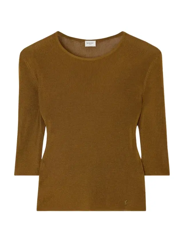 Embellished Knitted Top