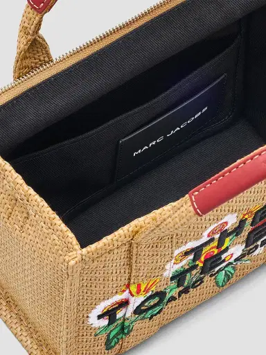 Marc Jacobs Women's The Daisy Woven Small Tote Bag - Natural | Thumbnail 4