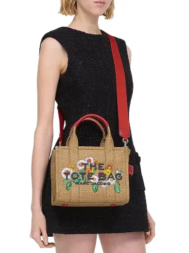 Marc Jacobs Women's The Daisy Woven Small Tote Bag - Natural | Thumbnail 1