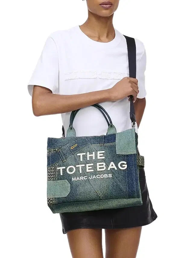 Marc Jacobs Women's The Deconstructed Denim  Tote Bag - Denim