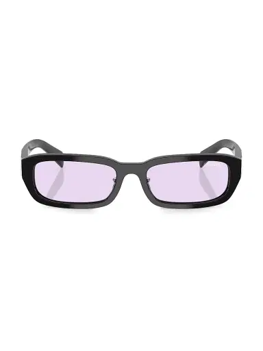 Prada Women's 55MM Rectangular Sunglasses | Thumbnail 2