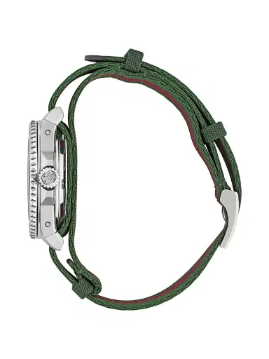 Gucci Men's Dive Stainless Steel & Canvas Strap Watch/40MM - Black Green Red | Thumbnail 3 Gucci Men's Dive Stainless Steel & Canvas Strap Watch/40MM - Black Green Red | Thumbnail 3