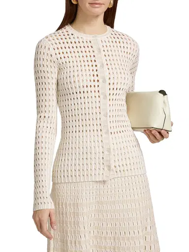 Simkhai Women's Gracen Knit Cardigan - Sand Multi - Size Medium | Thumbnail 3
