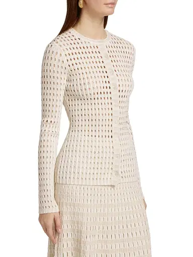 Simkhai Women's Gracen Knit Cardigan - Sand Multi - Size Medium | Thumbnail 4