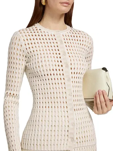 Simkhai Women's Gracen Knit Cardigan - Sand Multi - Size Medium | Thumbnail 6
