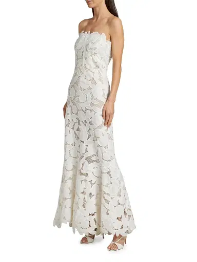 Simkhai Women's Valletta Bustier Midi-Dress | Thumbnail 4 Simkhai Women's Valletta Bustier Midi-Dress | Thumbnail 4