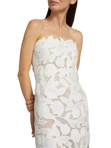 Simkhai Women's Valletta Bustier Midi-Dress | Thumbnail 6 Simkhai Women's Valletta Bustier Midi-Dress | Thumbnail 6