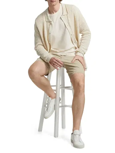 AG Jeans Men's Wanderer Sueded Sateen Shorts | Thumbnail 2 AG Jeans Men's Wanderer Sueded Sateen Shorts | Thumbnail 2
