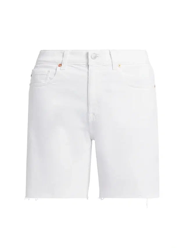 AG Jeans Women's Ex-Boyfriend Denim Shorts - White
