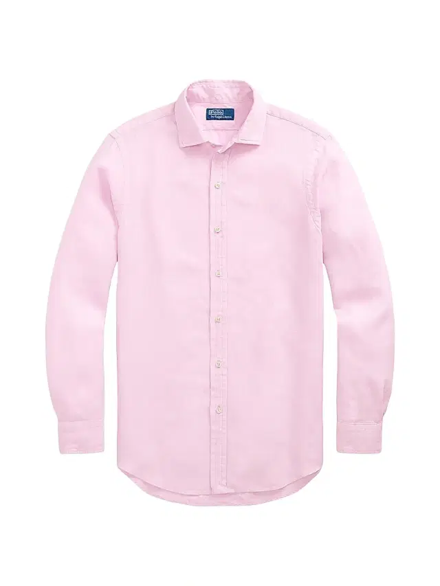 Polo Ralph Lauren Men's Classic-Fit Linen Shirt - Carmel Pink