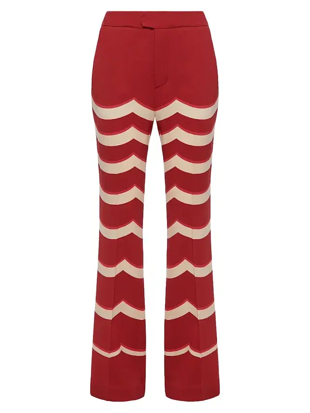 La DoubleJ Women's Saturday Night Pants - Fans Red