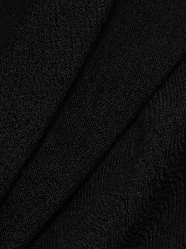 Giorgio Armani Women's Draped Jersey Sheath Dress - Black - Size 4 | Thumbnail 7