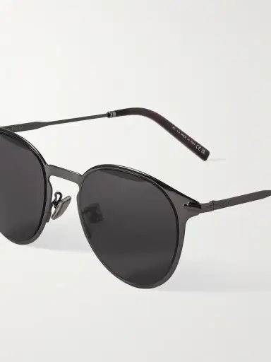 DIOR Eyewear DiorBlackSuit R8U Round Metal Sunglasses - Men | Thumbnail 3 DIOR Eyewear DiorBlackSuit R8U Round Metal Sunglasses - Men | Thumbnail 3