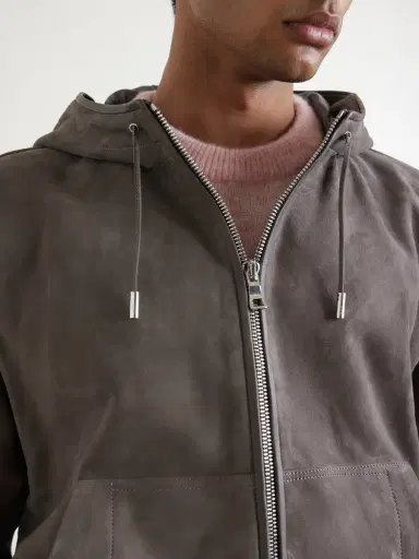 MR P. Suede Hoodie - Men | Thumbnail 5