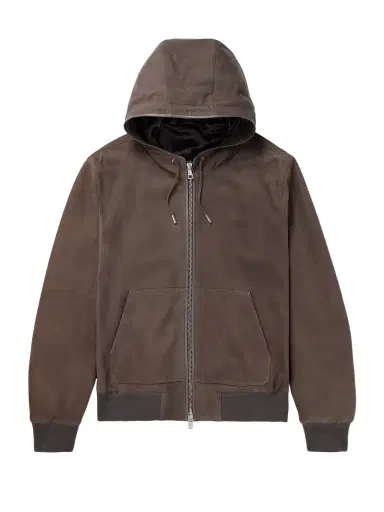 MR P. Suede Hoodie - Men | Thumbnail 1