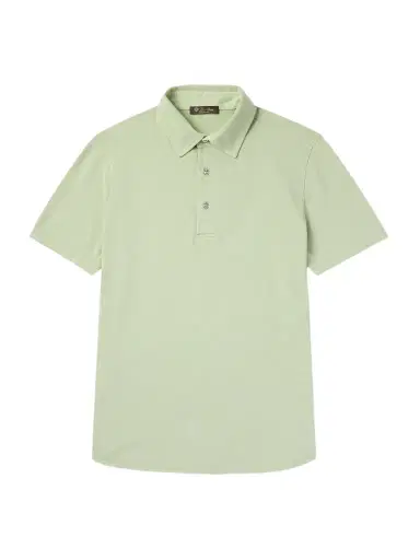 Loro Piana Cotton-Piqué Polo Shirt - Men | Thumbnail 1
