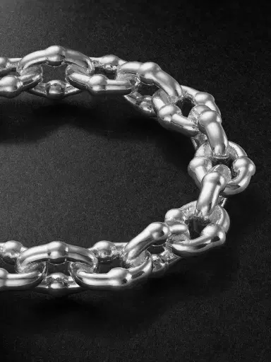 Greg Yuna Umlaut Sterling Silver Ring - Men | Thumbnail 4 Greg Yuna Umlaut Sterling Silver Ring - Men | Thumbnail 4