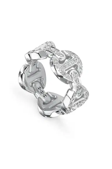 Hoorsenbuhs Classic Tri-Link Antiquated Ring | Thumbnail 6 Hoorsenbuhs Classic Tri-Link Antiquated Ring | Thumbnail 6