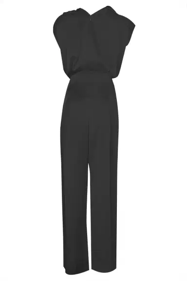 Victoria Beckham Draped Pleated Jumpsuit | Thumbnail 5