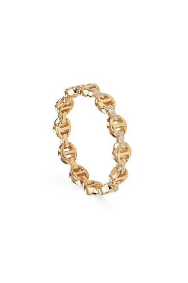 Hoorsenbuhs Micro Dame II Diamond Bridge Ring | Thumbnail 5