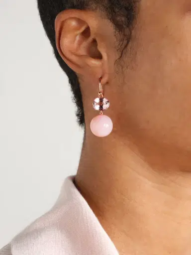 Irene Neuwirth Gumball 18-karat Rose Gold Multi-stone Earrings | Thumbnail 2