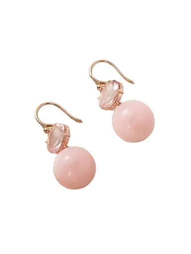 Irene Neuwirth Gumball 18-karat Rose Gold Multi-stone Earrings | Thumbnail 1