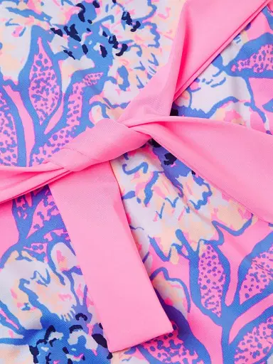 Lilly Pulitzer Women's Cashel One-Piece Swimsuit - Multi Totally Koalafied - Size 12 | Thumbnail 6 Lilly Pulitzer Women's Cashel One-Piece Swimsuit - Multi Totally Koalafied - Size 12 | Thumbnail 6