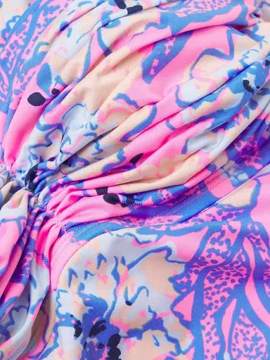 Lilly Pulitzer Women's Solaria Ruched One-Piece Swimsuit - Multi Totally Koalafied - Size 6 | Thumbnail 6 Lilly Pulitzer Women's Solaria Ruched One-Piece Swimsuit - Multi Totally Koalafied - Size 6 | Thumbnail 6
