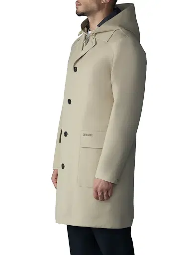 Mackage Men's Mathias 3-In-1 Balmacaan Coat - Light Camel - Size 48 | Thumbnail 3