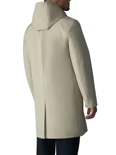 Mackage Men's Mathias 3-In-1 Balmacaan Coat - Light Camel - Size 48 | Thumbnail 4