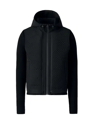Mackage Men's Barrett 3-In-1 Quilted Hybrid Light Jacket - Black | Thumbnail 1