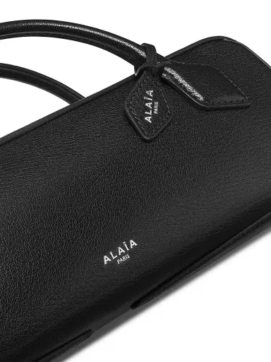 Alaïa Women's Teckel Leather Baguette Clutch - Noir | Thumbnail 6 Alaïa Women's Teckel Leather Baguette Clutch - Noir | Thumbnail 6