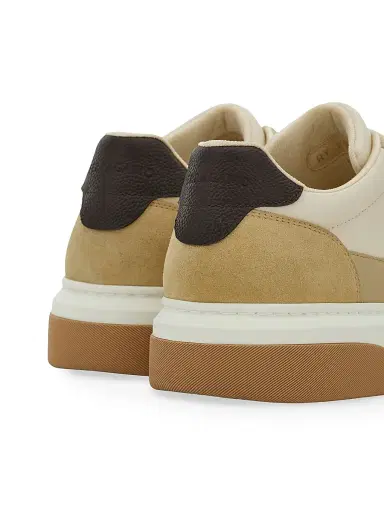 Ferragamo Men's Cassina Gancini Suede Sneakers | Thumbnail 5 Ferragamo Men's Cassina Gancini Suede Sneakers | Thumbnail 5