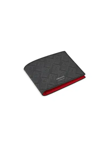 Ferragamo Men's Monogrammed Leather Wallet | Thumbnail 3