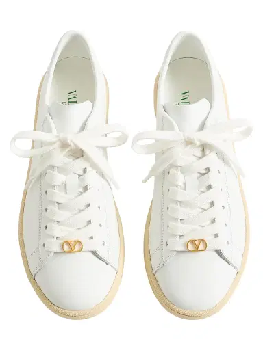 Valentino Garavani Women's Royco Sneakers in Nappa Calfskin - White - Size 8.5 | Thumbnail 3