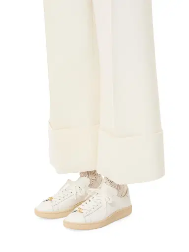 Valentino Garavani Women's Royco Sneakers in Nappa Calfskin - White - Size 8.5 | Thumbnail 8