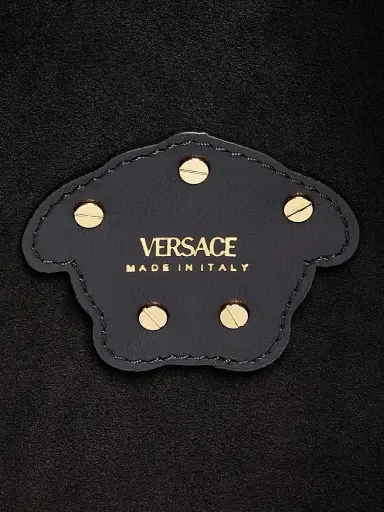 Versace Women's Medusa Leather Tote - Black Gold | Thumbnail 12 Versace Women's Medusa Leather Tote - Black Gold | Thumbnail 12
