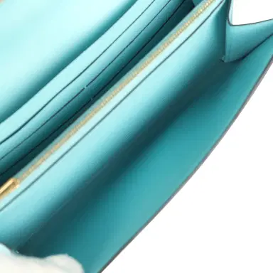 HERMÈS Hermes Constance Wallet To Go Bleu Atoll Epsom Gold Hardware | Thumbnail 9 HERMÈS Hermes Constance Wallet To Go Bleu Atoll Epsom Gold Hardware | Thumbnail 9