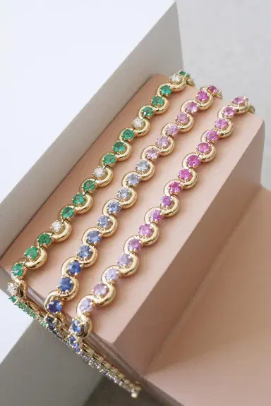 STATE PROPERTY Edessa Mist Tennis Bracelet | Thumbnail 3